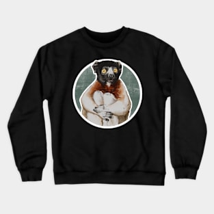 Confused lemur Crewneck Sweatshirt